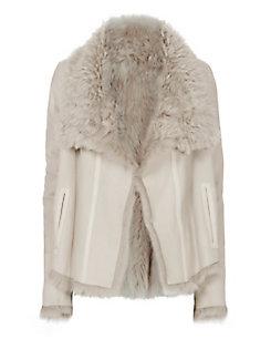 Yves Salomon Toscana Reversible Shearling Lamb Jacket