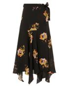 Alc A.l.c. Borden Saffron Midi Skirt Multi Zero