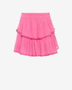 Love Shack Fancy Pom Ruffle Skirt