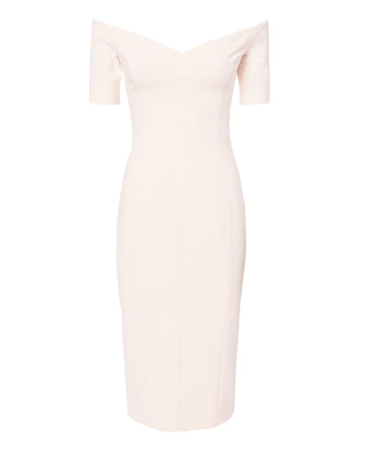 Cinq Ã  Sept Birch Off-the-shoulder Midi Dress