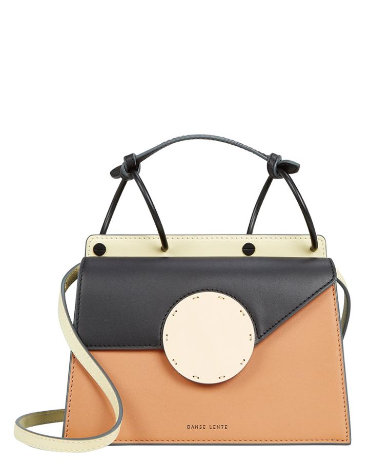 Danse Lente Mini Phoebe Black Crossbody Bag Black/beige/blue 1size