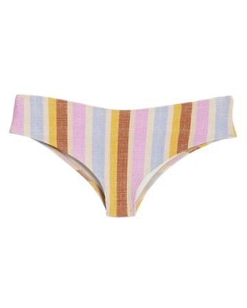 Montce Swim Nu Micro Bikini Bottoms Pink/stripes S