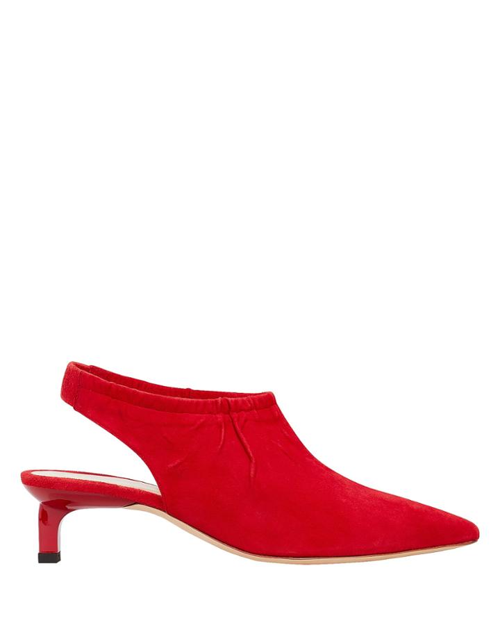 Rejina Pyo Alissa Suede Red Pumps Red 38