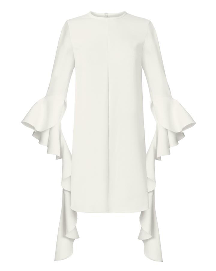 Ellery Kilkenny Mini Dress Ivory 4