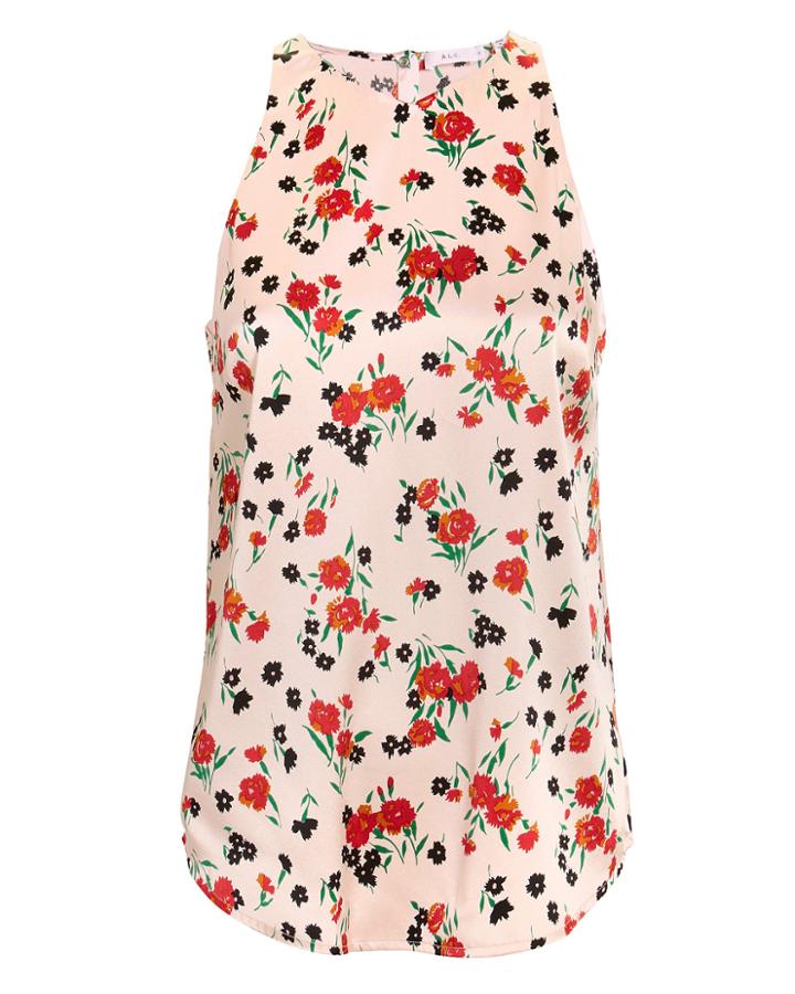 Alc A.l.c. Anise Floral Tank Multi 8
