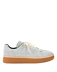Alexander Wang Eden Low Top Denim Sneakers
