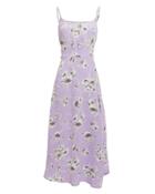 Flynn Skye Hazel Midi Dress Lavender/white Floral L