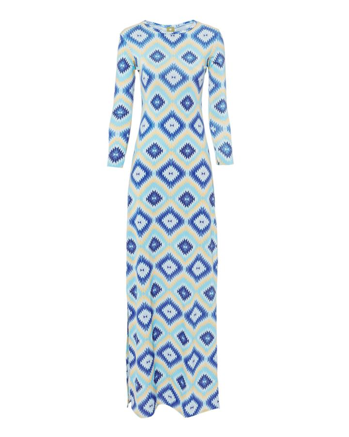 Cest La Vie C'est La V Evissa Geo Print Maxi Dress Multi 1size