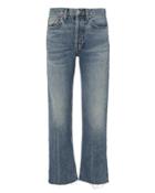 Re/done High-rise Stove Pipe Jeans Denim 25