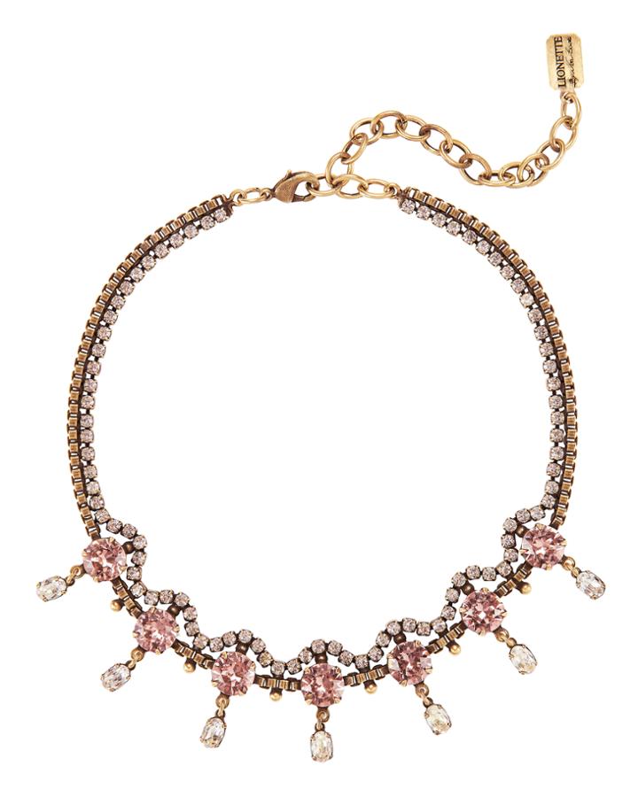 Lionette By Noa Sade Lecce Blush Choker Nude 1size