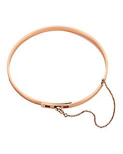 Eddie Borgo Extra Thin Safety Chain Rosegold Choker