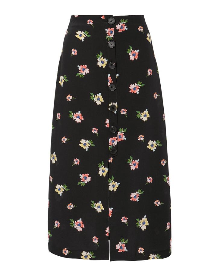 Exclusive For Intermix Intermix Caren Floral Skirt Multi 6