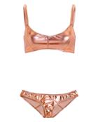 Lisa Marie Fernandez Genevieve Bikini Rose Gold 1