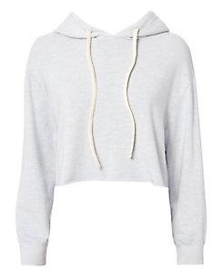 Monrow Pullover Crop Hoodie