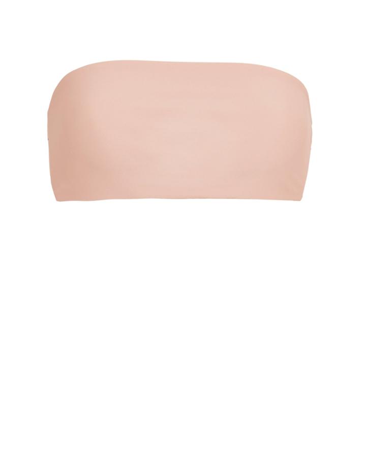 Mikoh Swim Mikoh Java Bandeau Rose Bikini Top Blush S