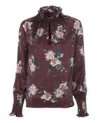 Exclusive For Intermix Evelyn Smocked Floral Top