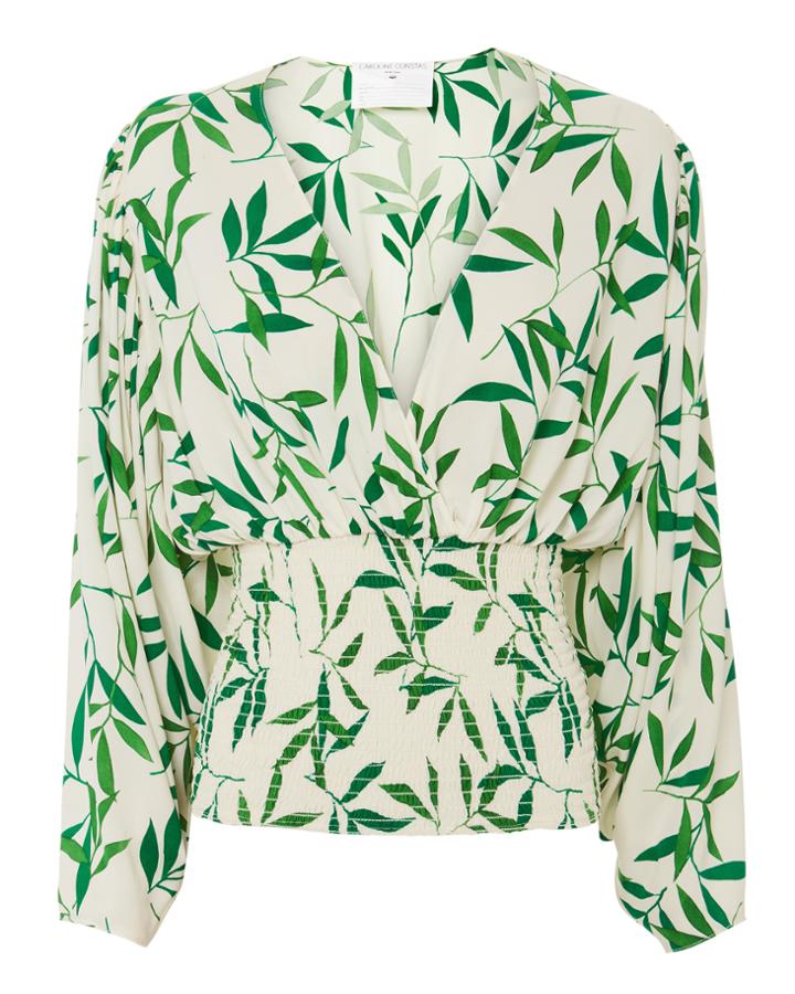 Caroline Constas Sadie Blouse White P