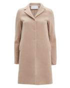 Harris Wharf London Polaire Camel Coat Brown 40