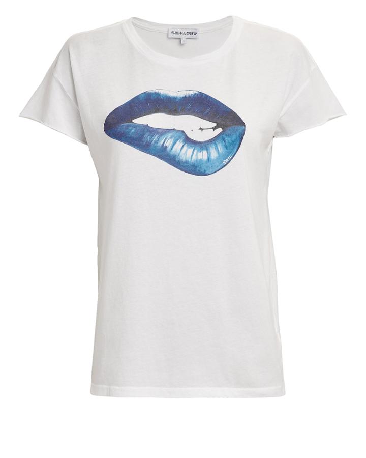 Shonna Drew Bite Me T-shirt White M