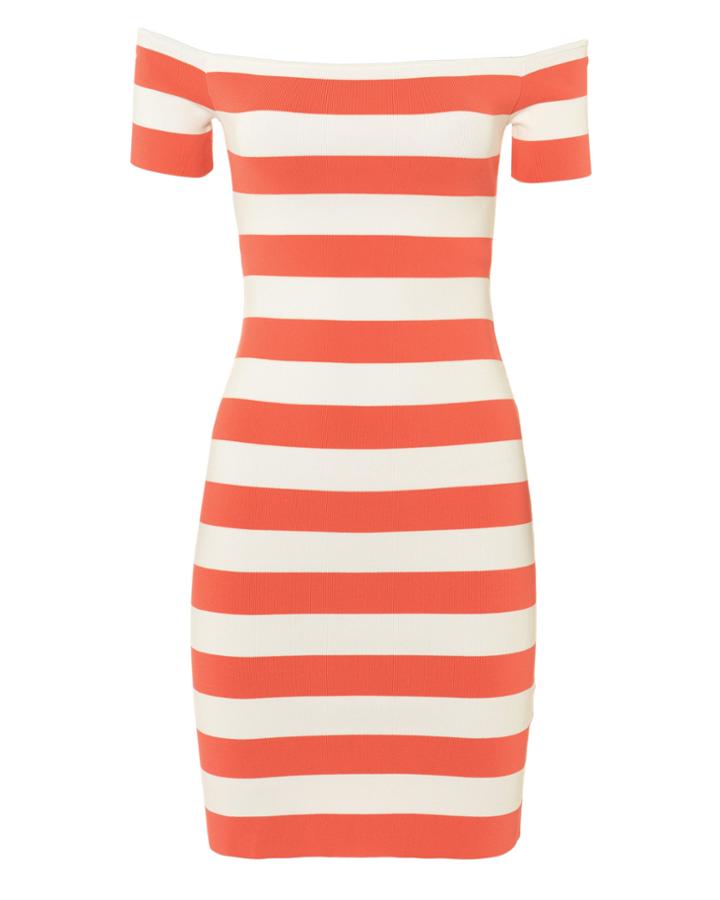 Torn Ronny Kobo Eviva Striped Dress Multi P