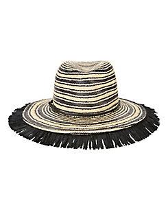Yestadt Somba Raffia Fringe Hat
