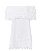 Miguelina Agnes Off Shoulder Mini Dress