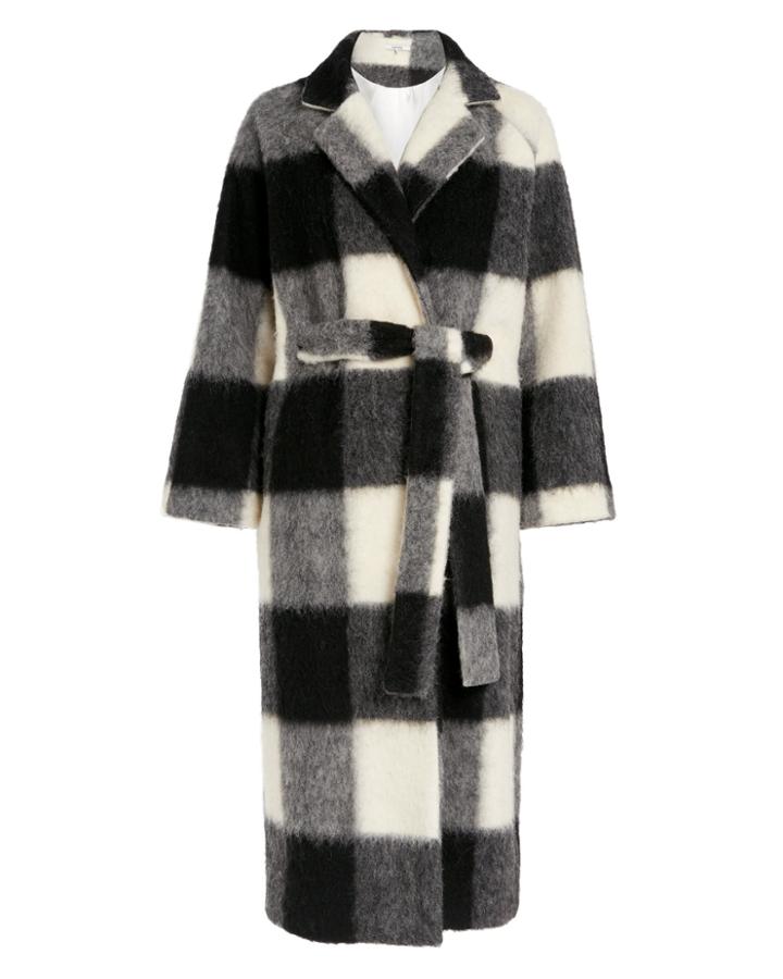 Ganni Mckinney Coat Ivory 38