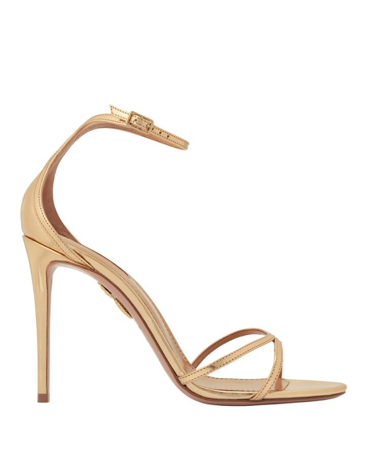 Aquazurra Aquazzura Purist High Sandals Metallic 38.5