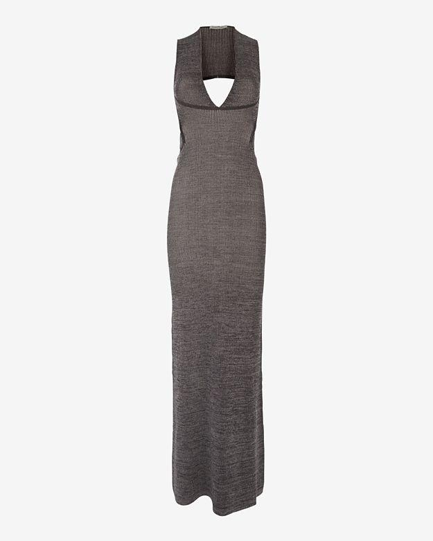 Ronny Kobo Liat Cut Out Knit Dress
