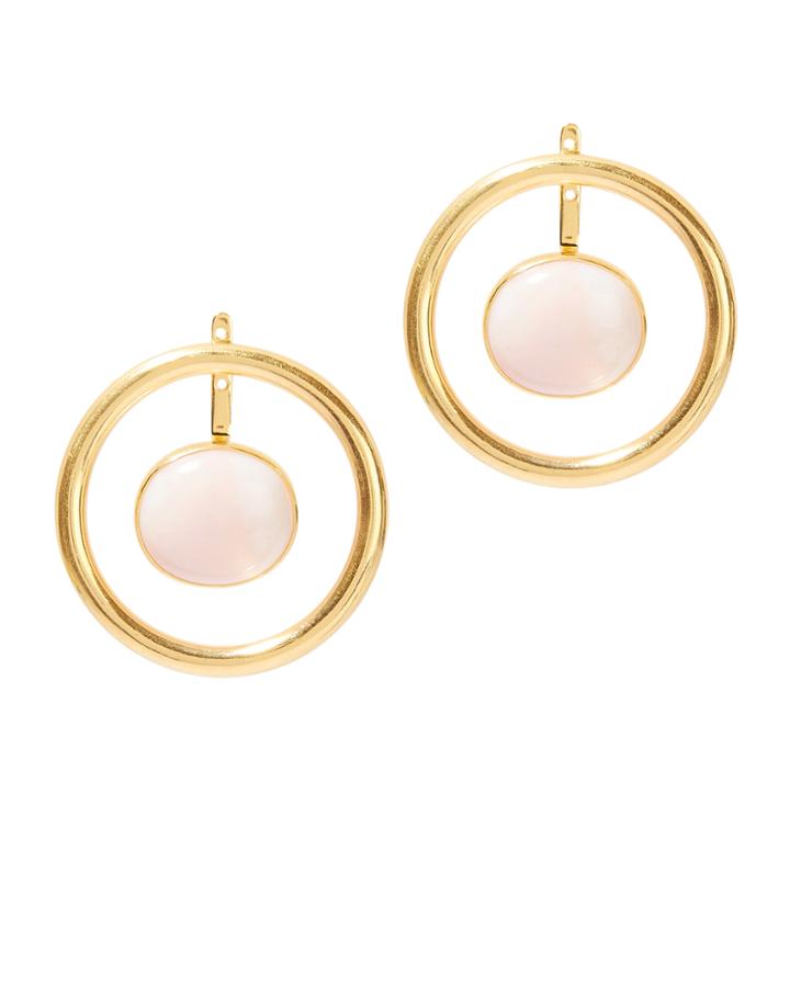 Zoja Fallon Earrings Pink 1size