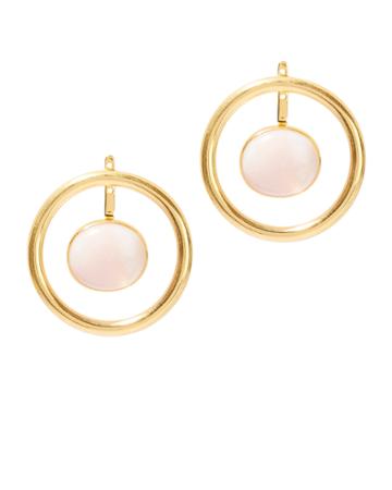 Zoja Fallon Earrings Pink 1size