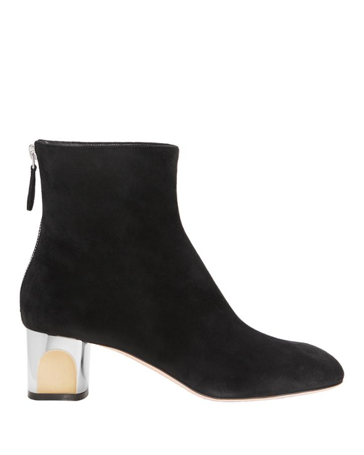 Alexander Mcqueen Sculpted Heel Ankle Boots Black 37