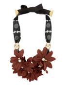 Lizzie Fortunato Samburu Floral Collar Necklace