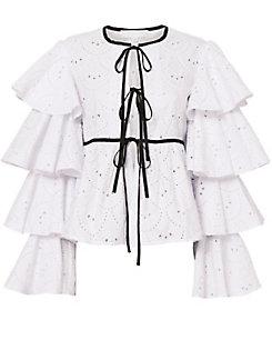 Caroline Constas Nina Ruffle Jacket