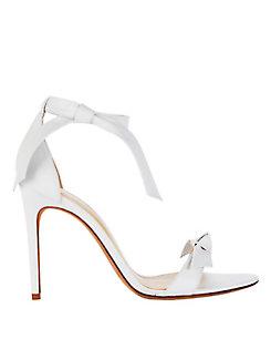 Alexandre Birman Clarita Double Bow Leather Sandals