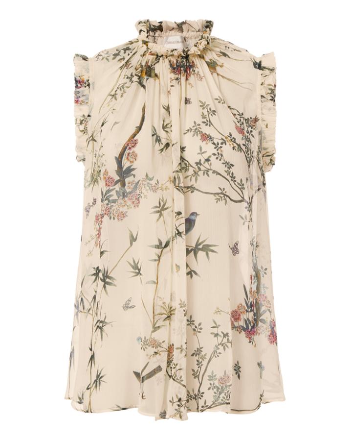 Zimmermann Maples Frill Blouse