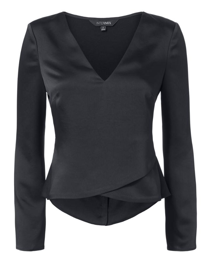 Exclusive For Intermix Benita Cross Front Long Sleeve Top