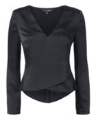 Exclusive For Intermix Benita Cross Front Long Sleeve Top