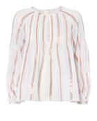 Tryb212 Angus Metallic Stripe Top