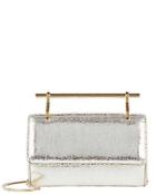 M2malletier Fabricca Metallic Textured Gold Mini Bag