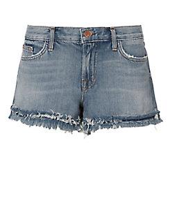 J Brand Sachi Low-rise Frayed Shorts