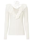 &quot;exclusive For Intermix Mika Lace-up Knit Top&quot;