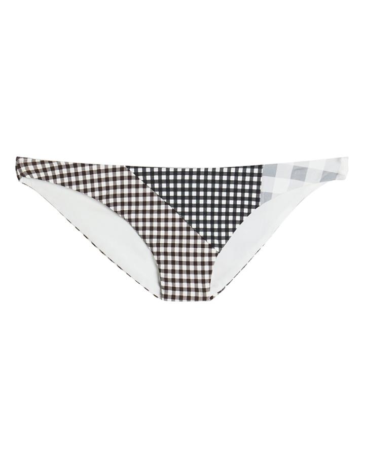 Marysia Suffolk Patchwork Bikini Bottom Black/white M