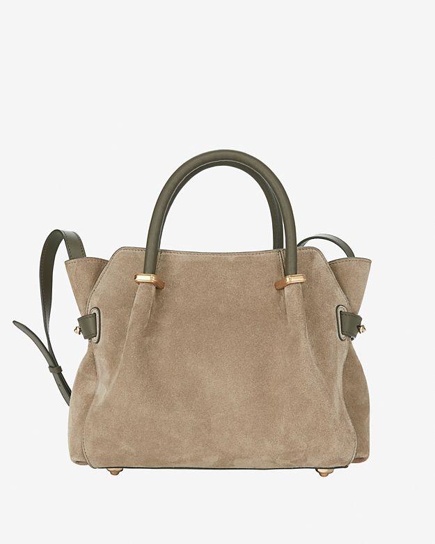 Nina Ricci Marche Mini Double Handle Leather Satchel