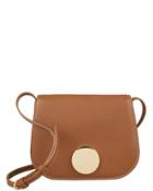 Little Liffner Saddle Mini Crossbody Bag Brown Leather 1size