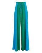 Cushnie Et Ochs Cushnie Jade Neema Pants Blue/green 4