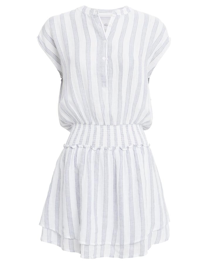 Rails Angelina Cayman Striped Dress Ivory/stripe S