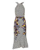 Saloni Ruby Polka Dot Dress