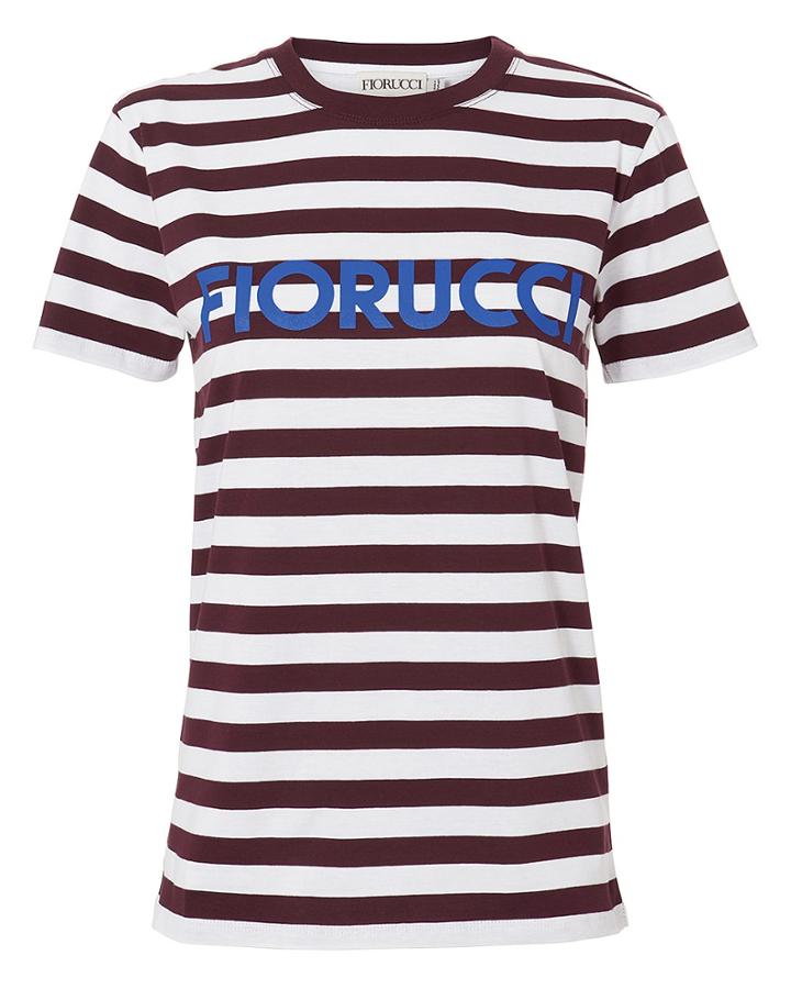 Fiorucci Iconic Stripes T-shirt White P