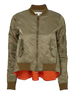 Veronica Beard Hampton Flight Jacket